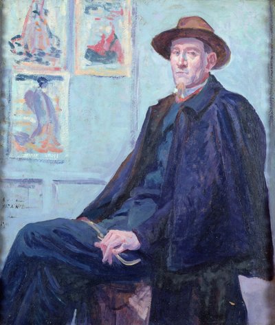 Porträt von Felix Feneon, 1901 von Maximilien Luce